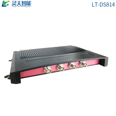 LT-DS814超高频分体式RFID读写器/RFID四通道音频接口/R2000模块外接天线读写器/RFID电子标签射频/智能无人值守出入库盘点仓库资产